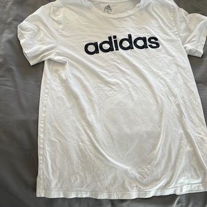Adidas White T Shirt Kids XL